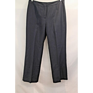 Kasper Dress pants Womens size 10P Navy Blue Lined Straight Leg